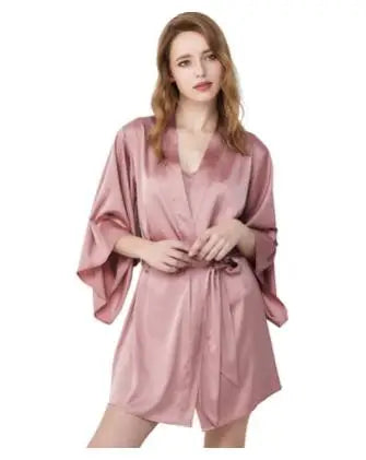 Hunkemöller ochtendjas dames kort – Zomers en verleidelijk