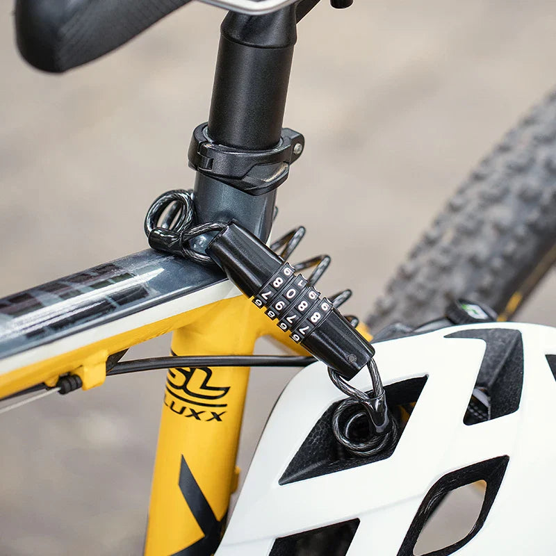 Fiets kettingslot in opvallende kleur – Zichtbaar afschrikmiddel