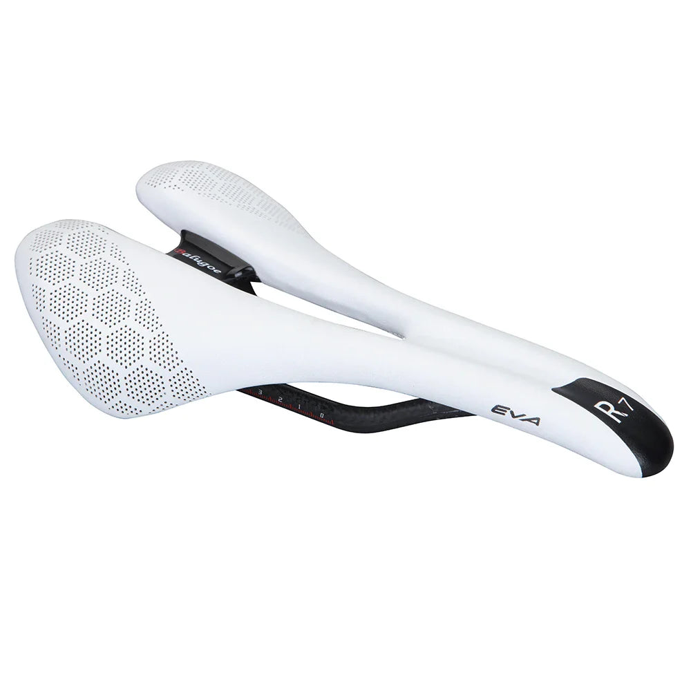 Fietszadel met centrale ventilatieopening