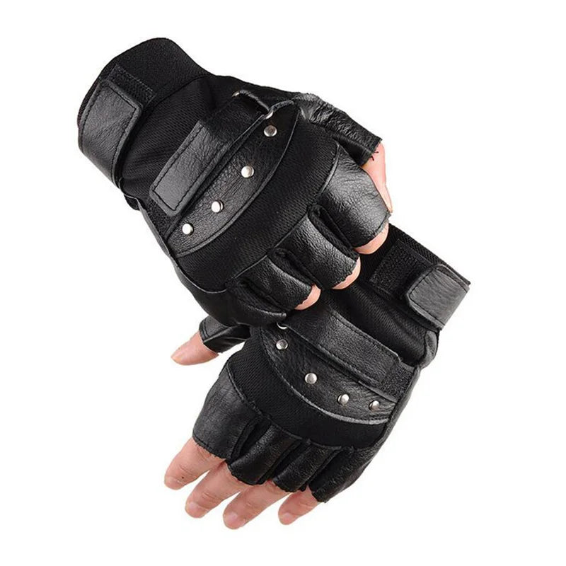 Elegante heren handschoenen van echt leer