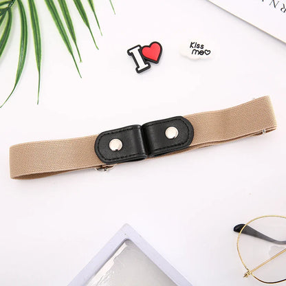 Stretch riem heren met sportieve insteek
