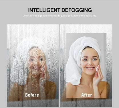 Verlichte make-up spiegel met inklapbaar ontwerp – Compact en praktisch