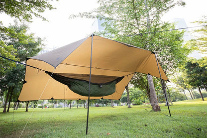 Pop up tent Lidl met zijopening – Eenvoudige toegang