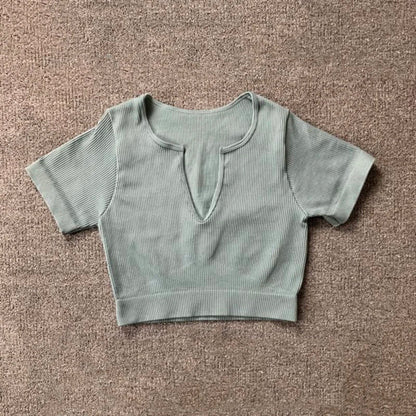 Zomer yoga kleding met luchtige pasvorm