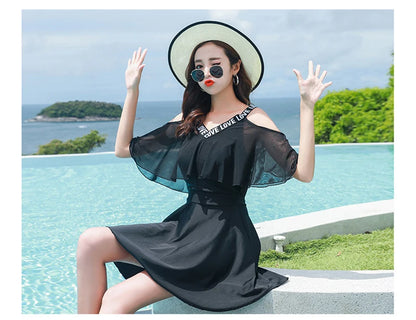 Zwemjurk met empire taille – Extra elegantie en pasvorm