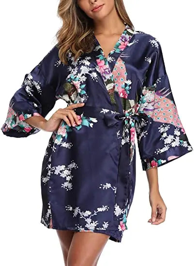 Elegante ochtendjas dames zomereditie – Licht en stijlvol