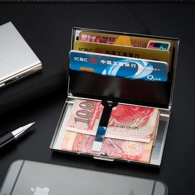 Pasjes houder heren met praktische indeling – Slim ontworpen