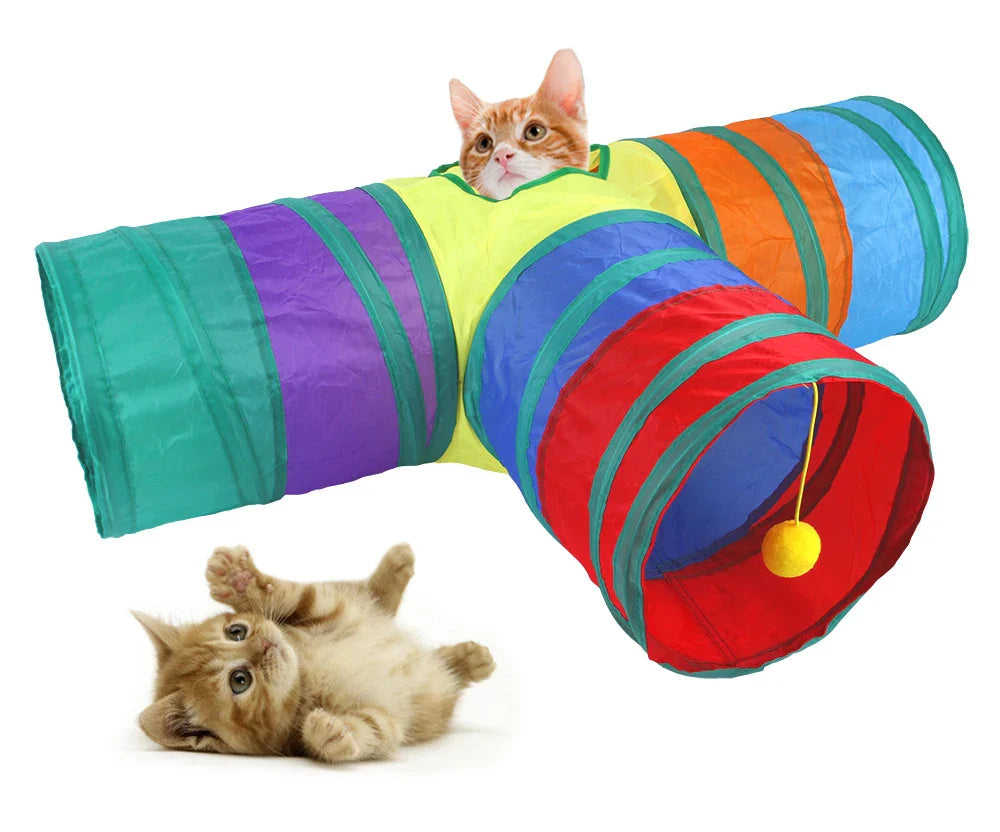 Kattenspeeltjes met rollerbaan – Voor bewegend plezier
