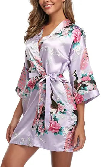 Lange ochtendjas dames zomer – Licht en sierlijk