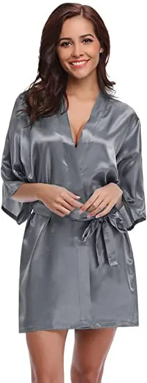 Elegante ochtendjas dames zomereditie – Licht en stijlvol