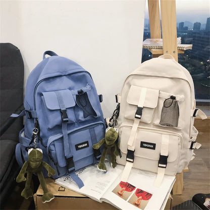 Rugzak als handbagage met handvat bovenop