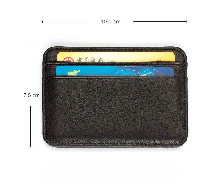 Pasjeshouder heren met clip – Voor briefgeld en pasjes