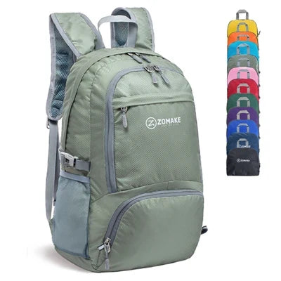 Moderne rugzak als handbagage met laptophouder