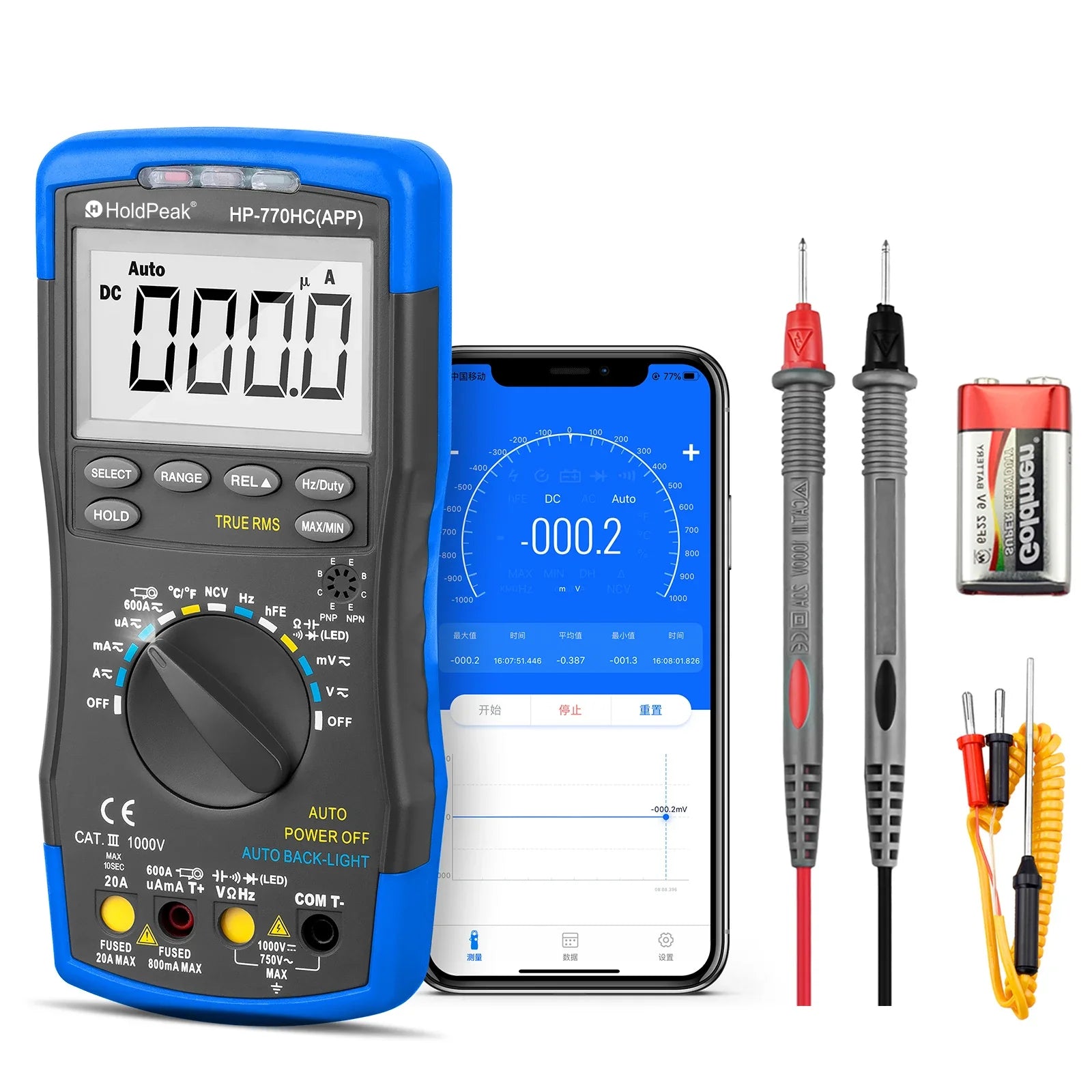 Multimeter voor dagelijkse elektrische klusjes