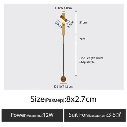 Wandlamp met pushlicht – Direct licht zonder gedoe