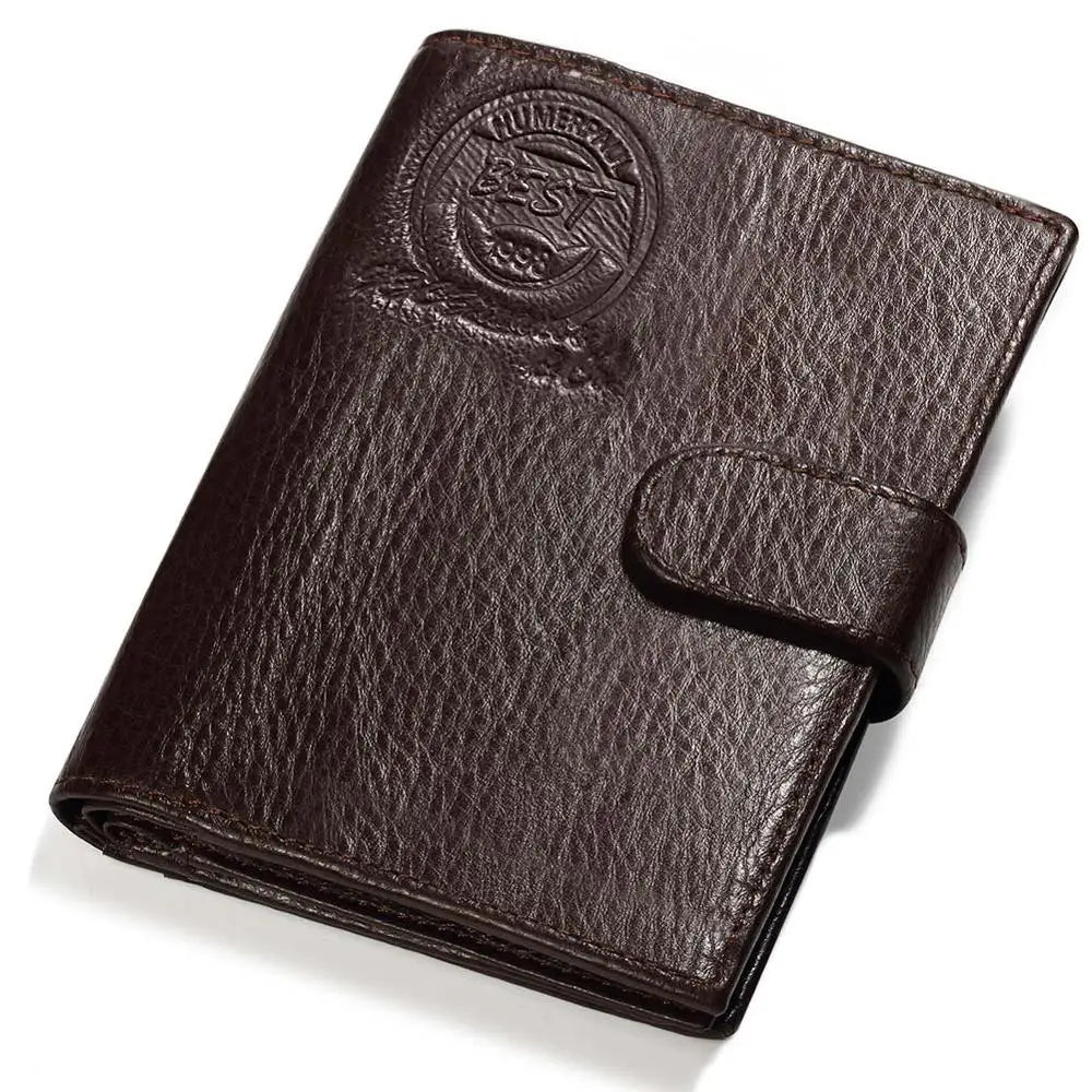 Mini portemonnee heren leer – Super compact