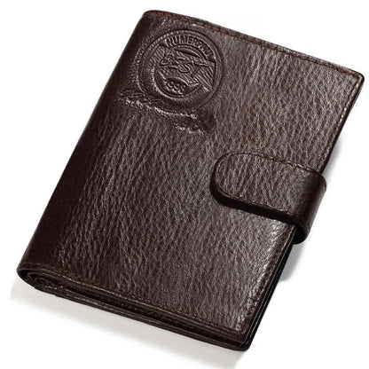 Mini portemonnee heren leer – Super compact