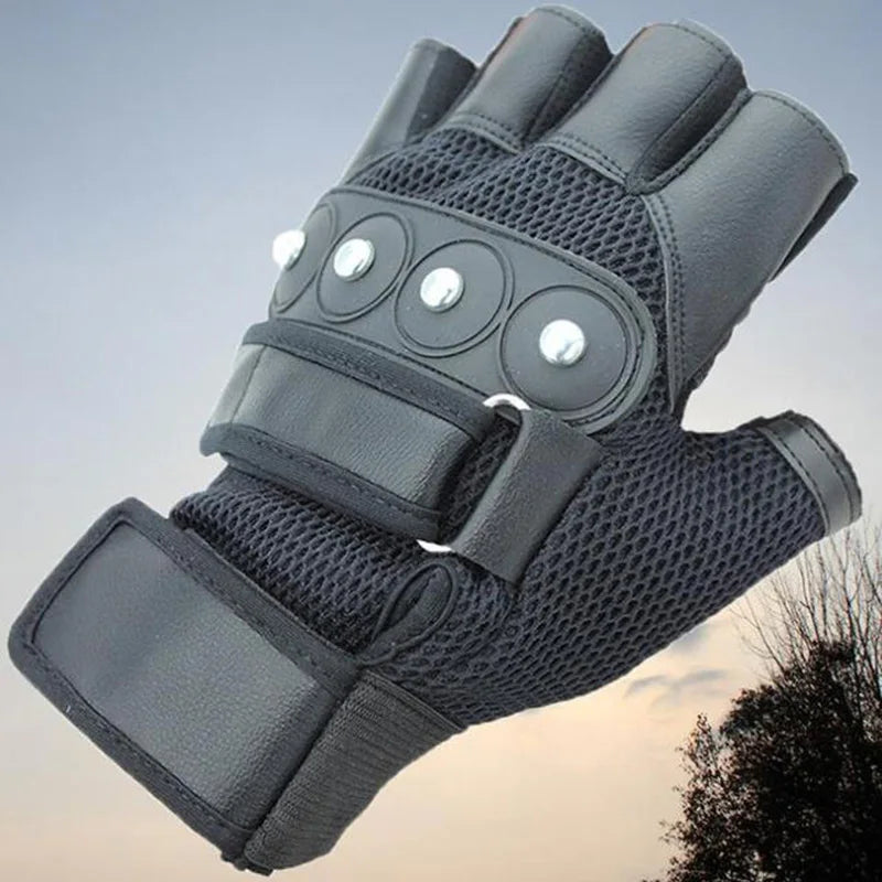 Gevoerde leren heren handschoenen voor kou