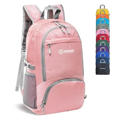 Handbagage rugzak met verstevigde achterkant