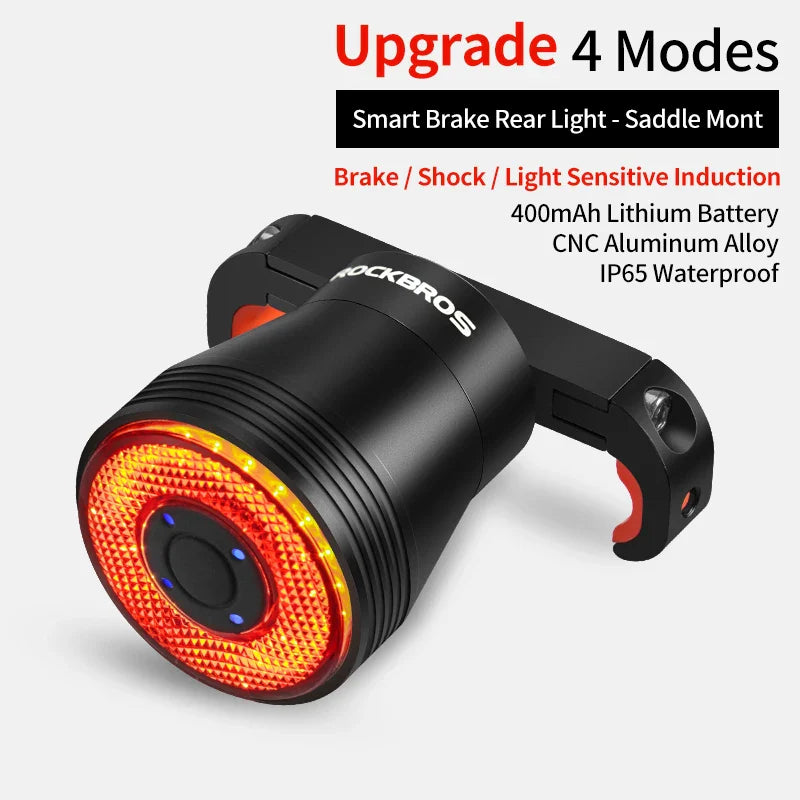 Action fietslamp met LED-verlichting voor lange ritten