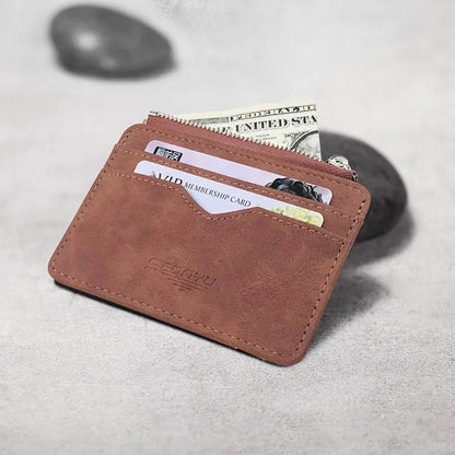 Portemonnee heren klein model met logo – Minimalistisch en stijlvol