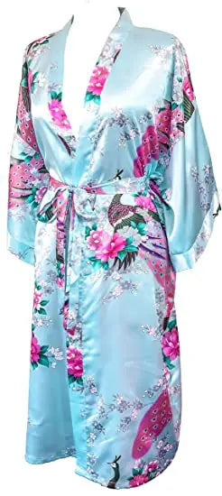 Elegante ochtendjas dames kant – Licht en stijlvol