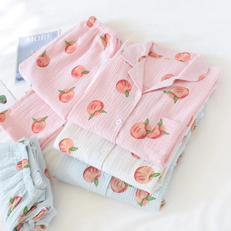 Dames pyjama set met zachte fleece