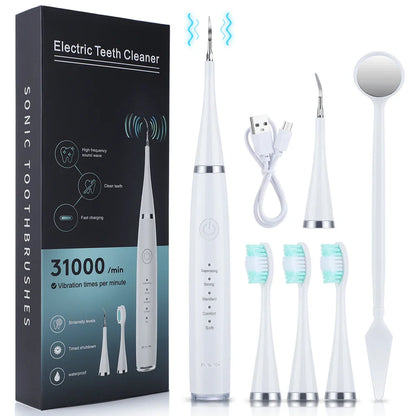Tandsteen Verwijderaar - Ultrasoon met Meerdere Opzetstukken voor Perfecte Mondhygiëne