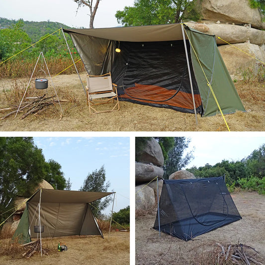 Kampeertent met ventilatie – Frisse lucht tijdens de nacht