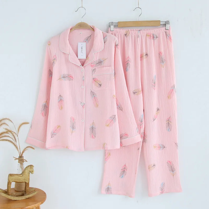 Dames pyjama Hunkemöller met satijnen afwerking