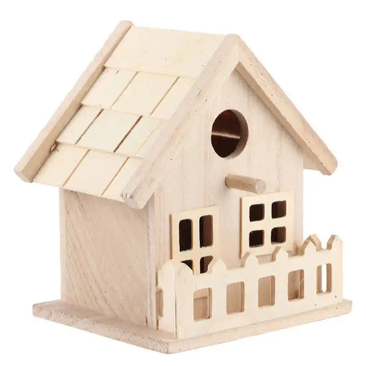 Gamma houten vogelhuisje – Eenvoudig en stevig