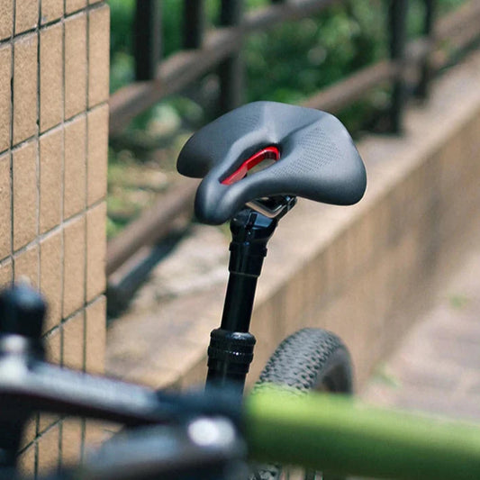 Zadel fiets met antisliplaag en ventilatie