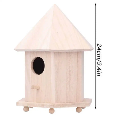 Welkoop vogelhuisje met montage – Direct klaar