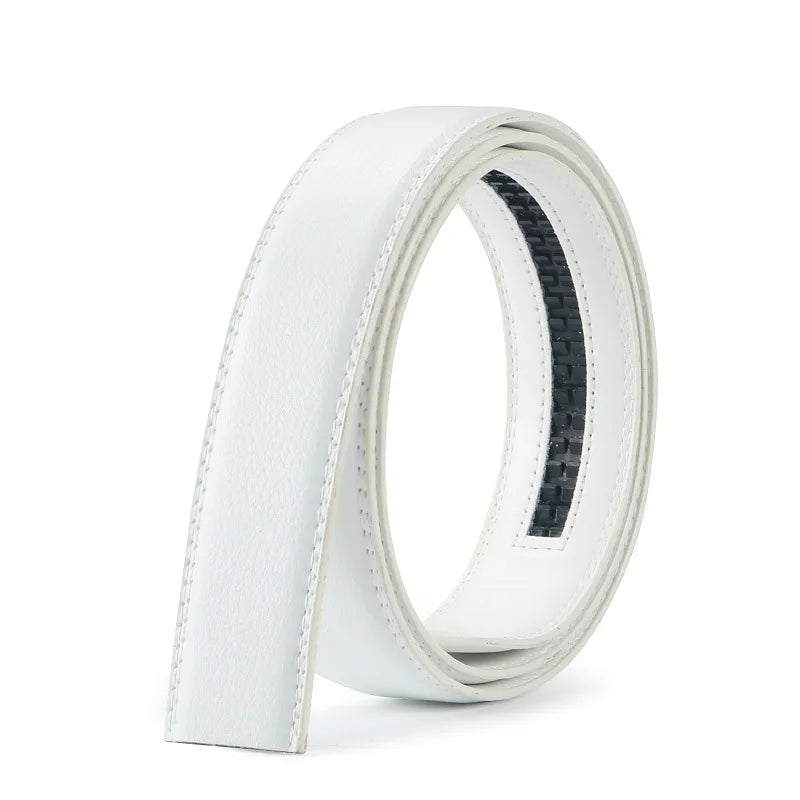 Riem heren met vintage look en zachte vulling