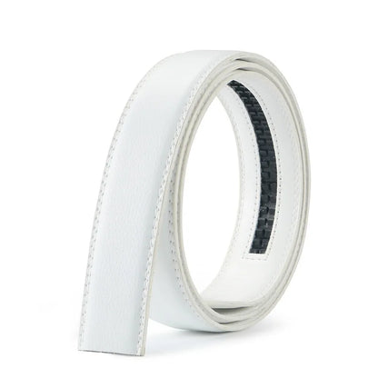 Riem heren met vintage look en zachte vulling
