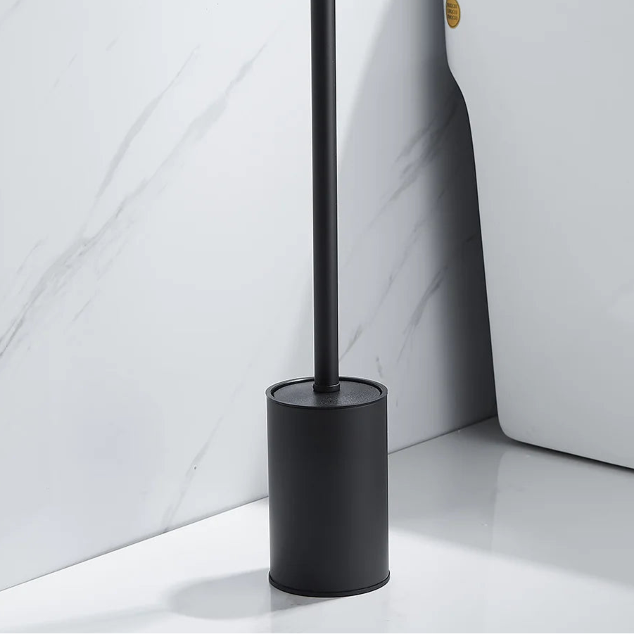 Toiletborstel met open designhouder – Makkelijk schoon te houden