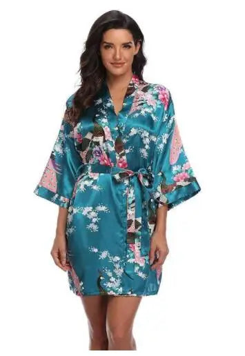 Lange ochtendjas dames zomer – Licht en sierlijk