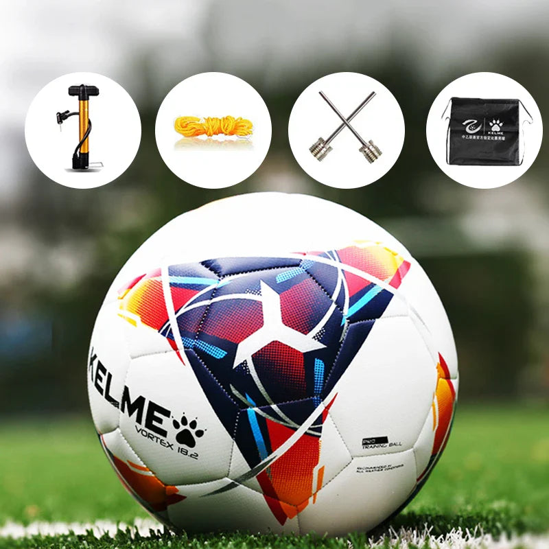 Voetbal met perfecte stuit en richting