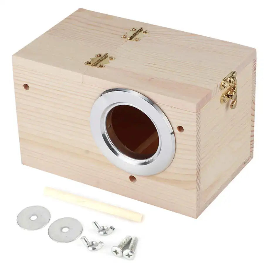 Houten vogelhuisje – Duurzaam en klassiek