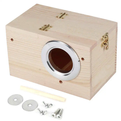 Houten vogelhuisje – Duurzaam en klassiek