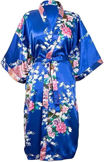Hema ochtendjas dames blauw katoen – Fris en praktisch