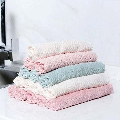 Washandje met structuur – Licht scrubeffect
