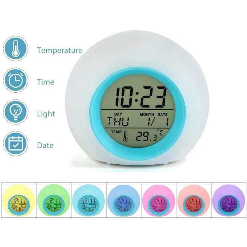 Wake up light met kleurtemperatuurinstelling – Van koel tot warm licht