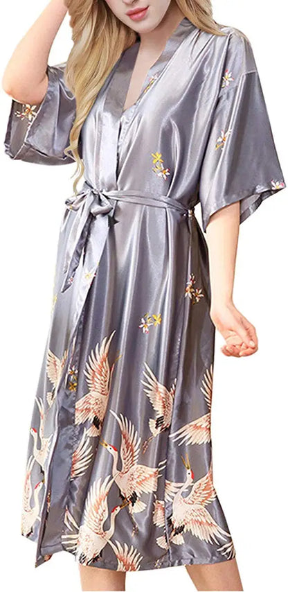 Ochtendjas dames badstof – Absorberend en comfortabel