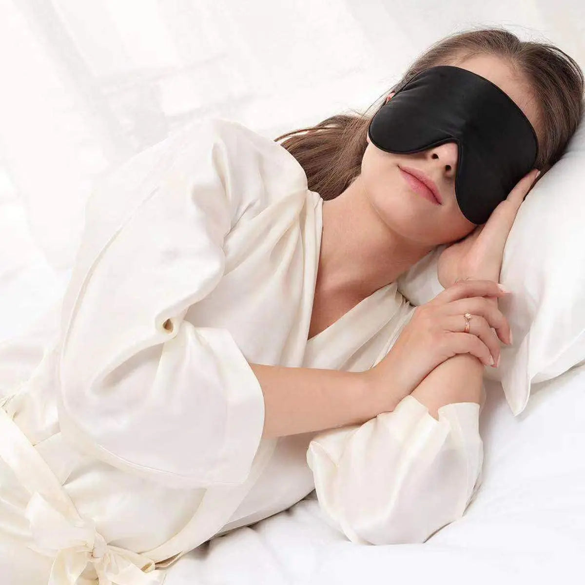 Etos slaapmasker met bloemenmotief