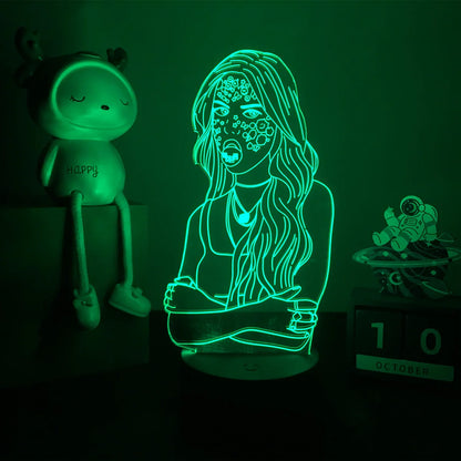 Lamp voor nachtkastje met houten driepoot – Stevig en stijlvol