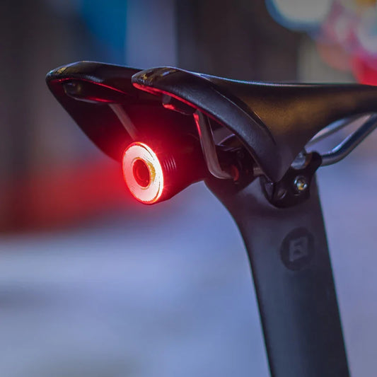 Set LED fietslampjes met klikbevestiging