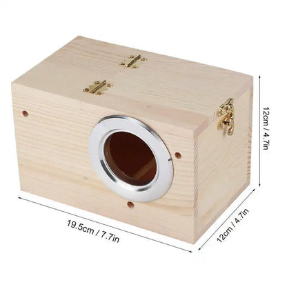 Houten vogelhuisje – Duurzaam en klassiek