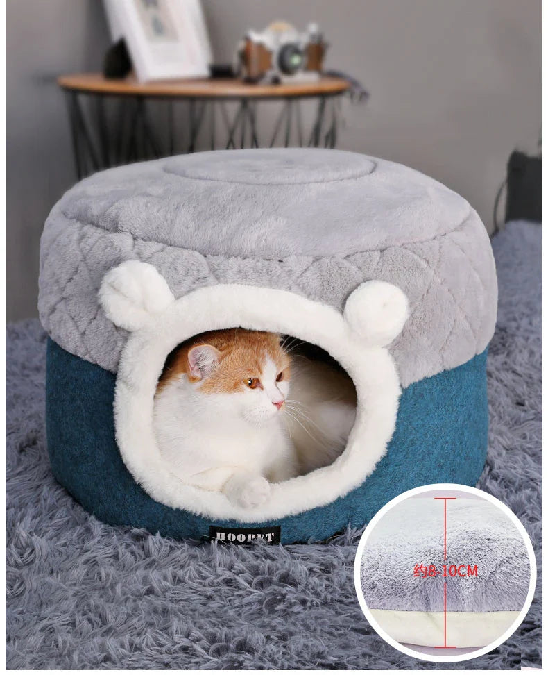 Kattenmand Action met zachte stof – Perfect voor dutjes