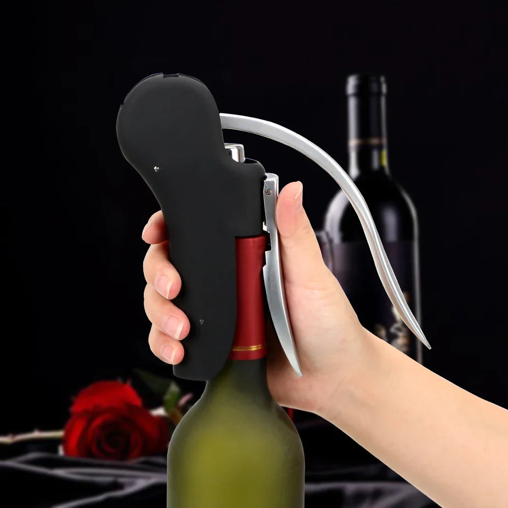 Blokker kurkentrekker met flessenopener – 2-in-1 tool